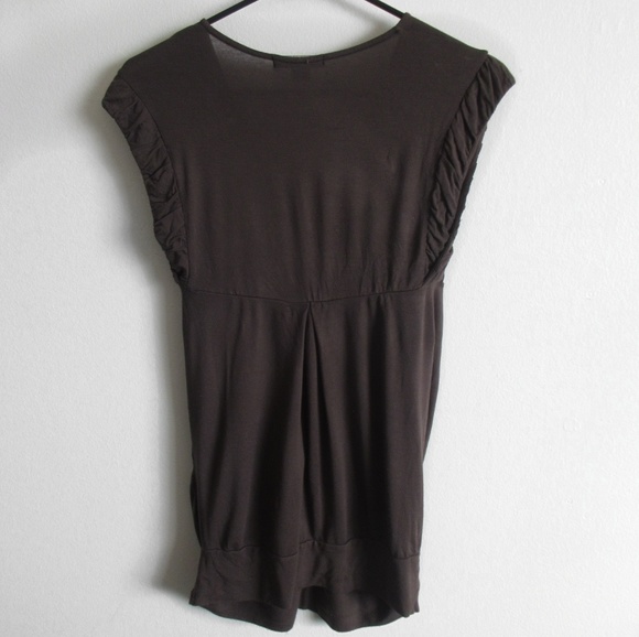Forever 21 Blouse Brown Size Small - Picture 2 of 3